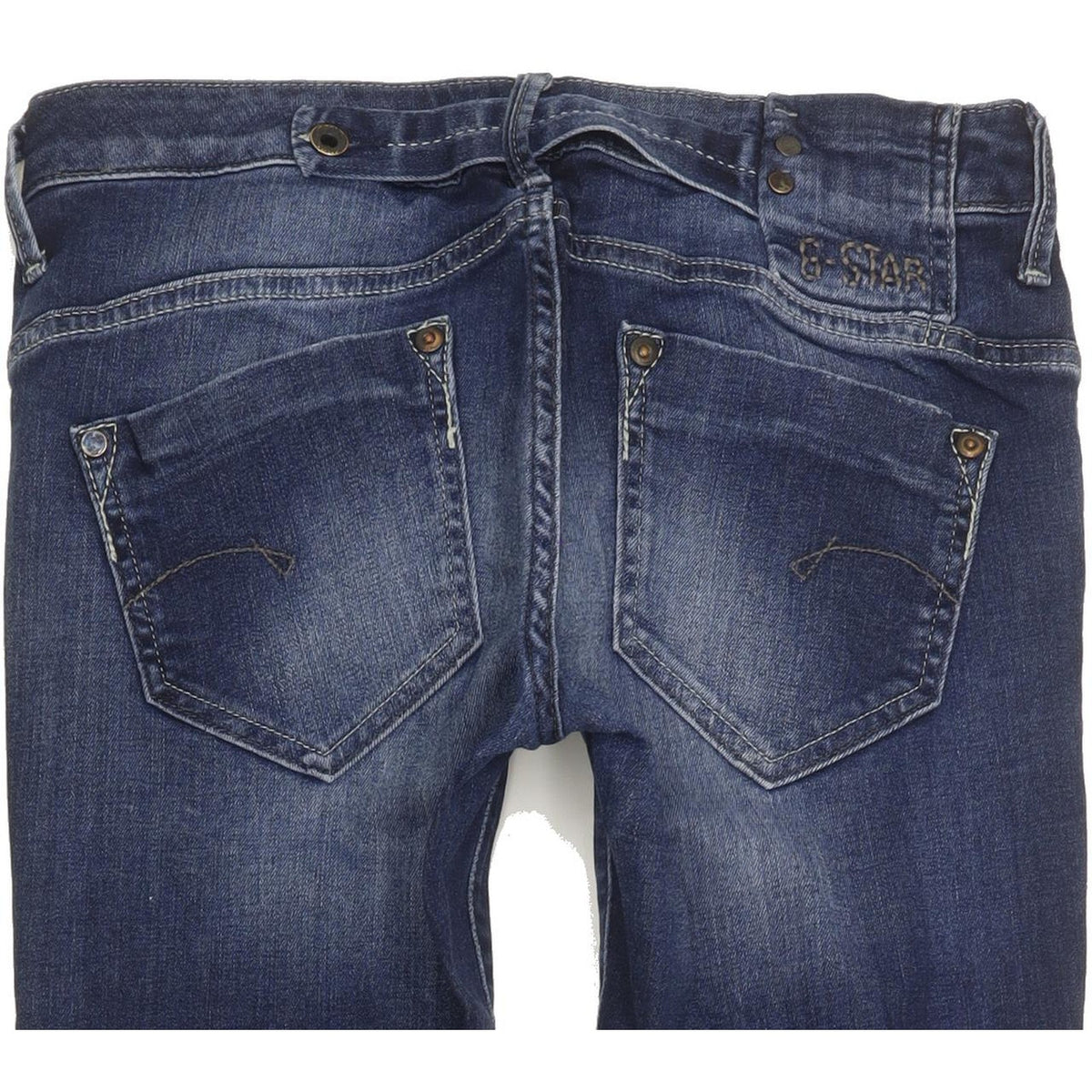 G-Star Midge Women Blue Skinny Slim Stretch Jeans W27 L32