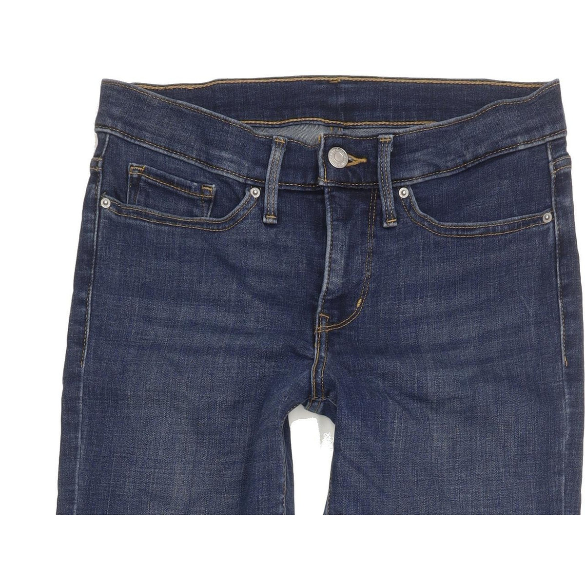 Levi's Women Blue Straight Slim Stretch Jeans W28 L31