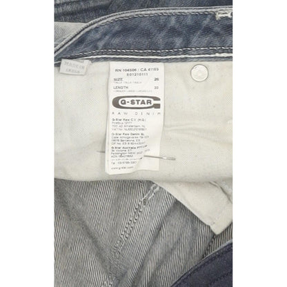 G-Star Ocean Women Blue Skinny Slim Stretch Jeans W26 L32