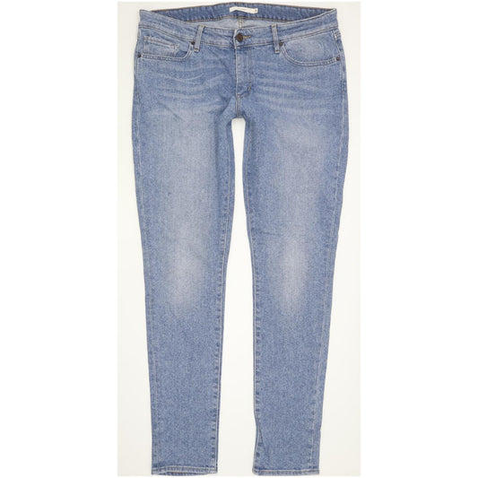 Levi's 711 Women Blue Skinny Slim Stretch Jeans W31 L31