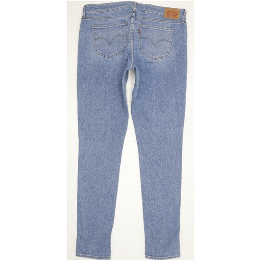Levi's 711 Women Blue Skinny Slim Stretch Jeans W31 L31