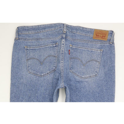 Levi's 711 Women Blue Skinny Slim Stretch Jeans W31 L31