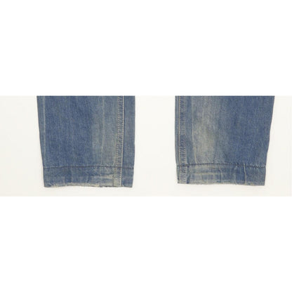 Diesel Eazee 0822C Blue Tapered Relaxed Boyfriend Jeans High Waisted W25 L32