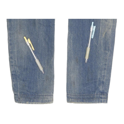 Diesel Eazee 0822C Blue Tapered Relaxed Boyfriend Jeans High Waisted W25 L32