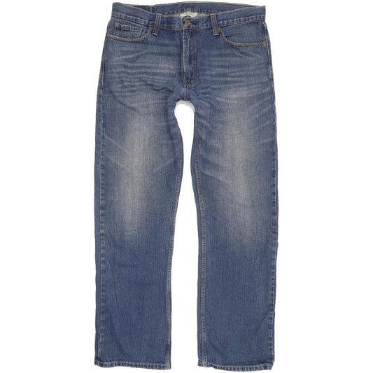 Levi's 514 Men Blue Straight Slim Jeans W36 L32