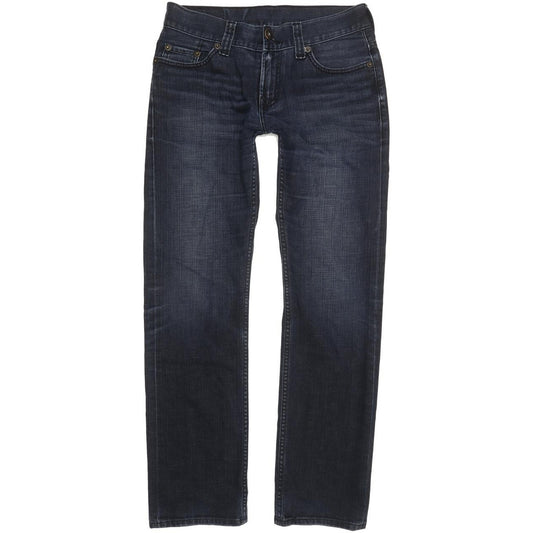Levi's 522 Men Blue Straight Slim Stretch Jeans W31 L31