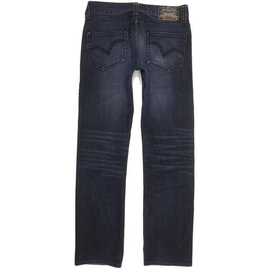 Levi's 522 Men Blue Straight Slim Stretch Jeans W31 L31