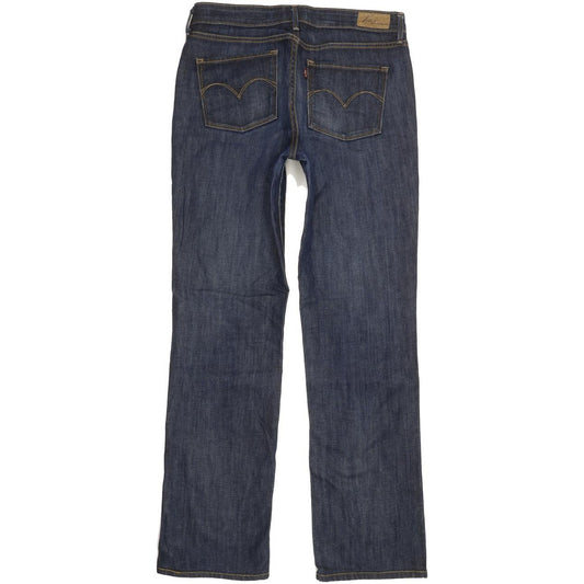 Levi's Demi Curve Women Blue Straight Classic Stretch Jeans W30 L31