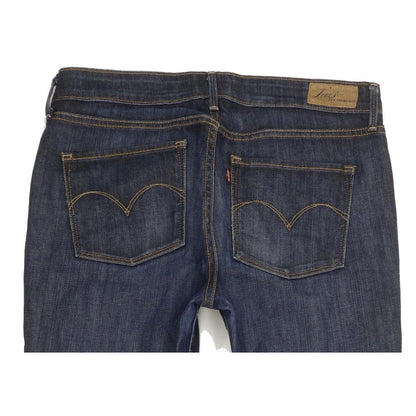 Levi's Demi Curve Women Blue Straight Classic Stretch Jeans W30 L31