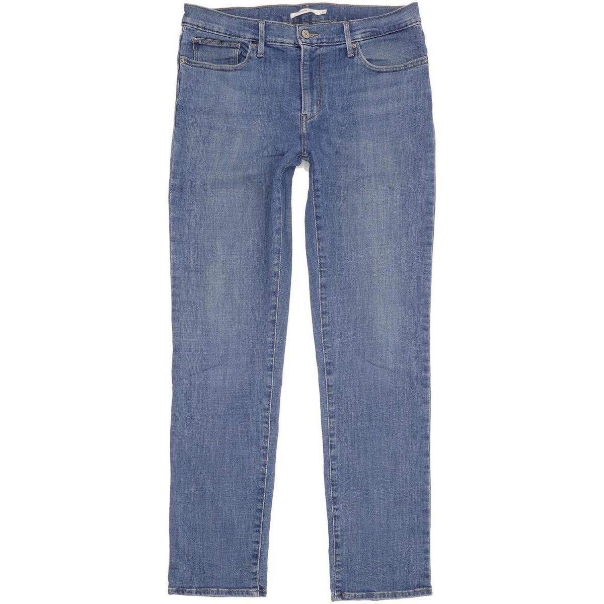 Levi's Slimming Women Blue Straight Slim Stretch Jeans W31 L32