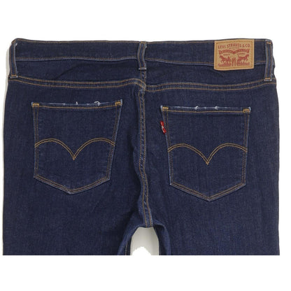 Levi's 310 Shaping Women Blue Skinny Slim Stretch Jeans W32 L32