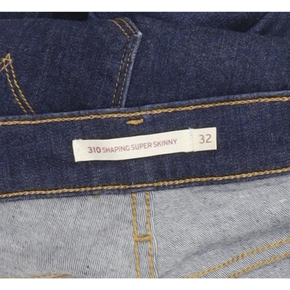 Levi's 310 Shaping Women Blue Skinny Slim Stretch Jeans W32 L32