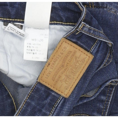 Levi's 721 Women Blue Skinny Slim Stretch Jeans W31 L30