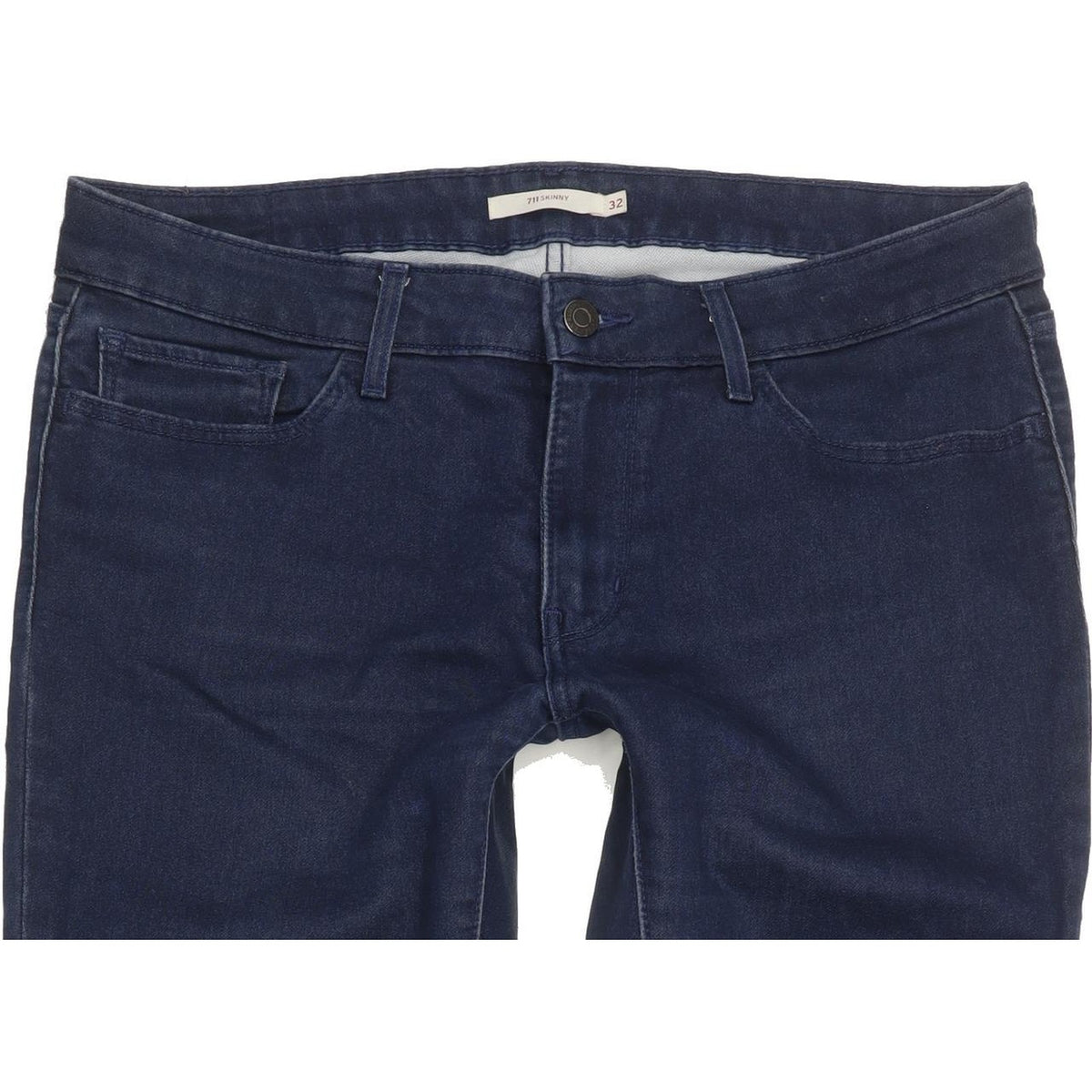 Levi's 711 Women Blue Skinny Slim Stretch Jeans W32 L30