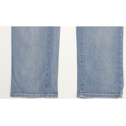 Levi's Demi Curve Women Blue Straight Slim Stretch Jeans W26 L32