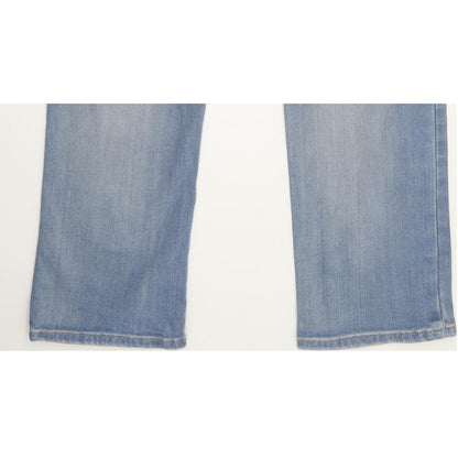 Levi's Demi Curve Women Blue Straight Slim Stretch Jeans W26 L32