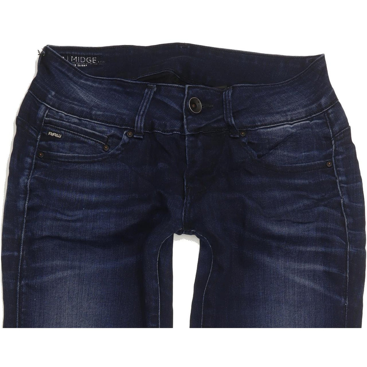 G-Star Midge Cody Women Navy Skinny Slim Stretch Jeans W27 L31