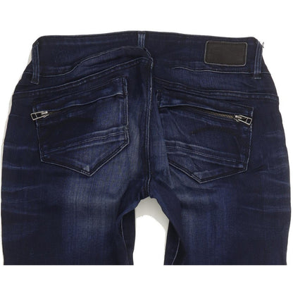 G-Star Midge Cody Women Navy Skinny Slim Stretch Jeans W27 L31
