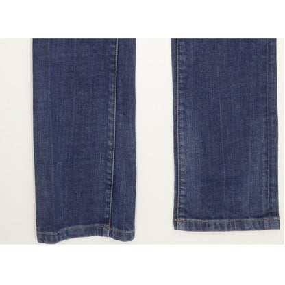 G-Star Midge Women Blue Straight Slim Stretch Jeans W27 L35