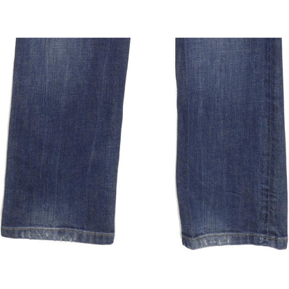 G-Star Midge Women Blue Straight Slim Stretch Jeans W27 L35