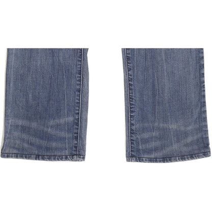 Levi's Bold Curve Women Blue Straight Slim Stretch Jeans W29 L32