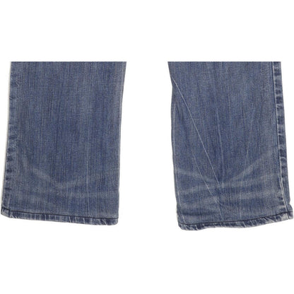 Levi's Bold Curve Women Blue Straight Slim Stretch Jeans W29 L32