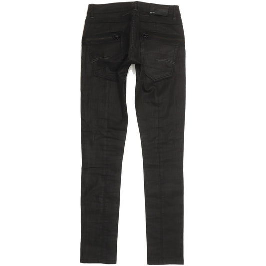 G-Star Railroad Women Black Skinny Slim Stretch Leggings W27 L31