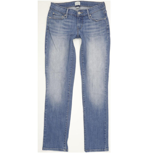 Levi's Demi Curve Women Blue Straight Slim Stretch Jeans W26 L29