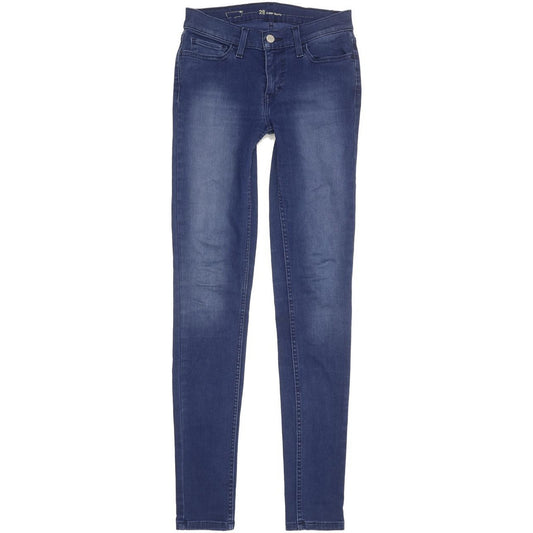 Levi's Women Blue Skinny Slim Stretch Jeans W28 L31