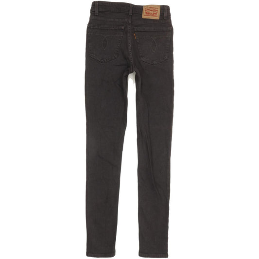 Levi's 721 Vintage Women Brown Skinny Slim Stretch Jeans W25 L30