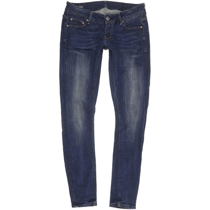 G-Star 3301 Low Women Blue Skinny Slim Stretch Jeans W29 L31