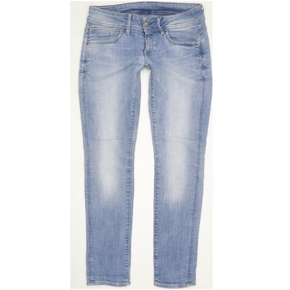 G-Star Lynn Mid Women Blue Skinny Slim Stretch Jeans W28 L30
