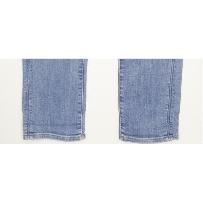 G-Star Lynn Mid Women Blue Skinny Slim Stretch Jeans W28 L30