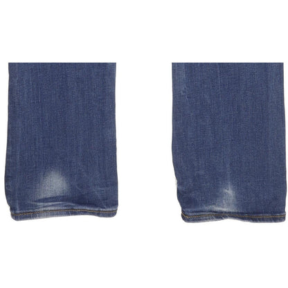 G-Star Midge Saddle Women Blue Straight Slim Stretch Jeans W26 L30