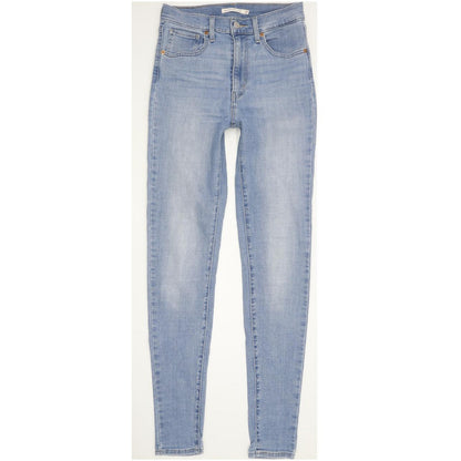Levi's Mile Blue Skinny Slim Stretch Jeans High Waisted W27 L32