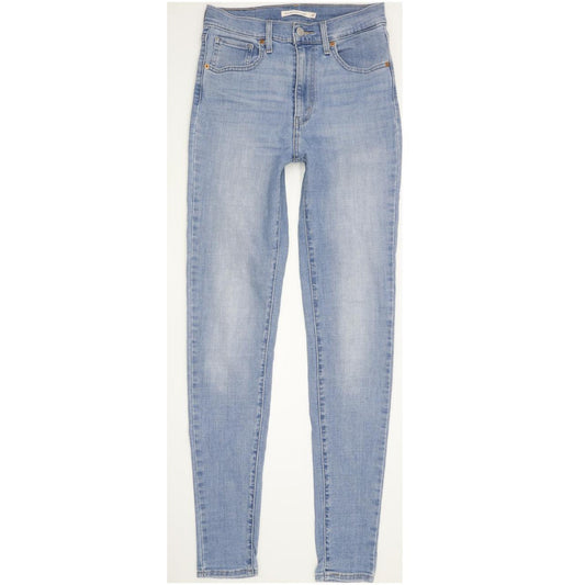 Levi's Mile Blue Skinny Slim Stretch Jeans High Waisted W27 L32