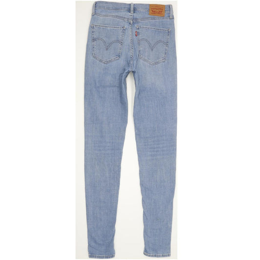 Levi's Mile Blue Skinny Slim Stretch Jeans High Waisted W27 L32