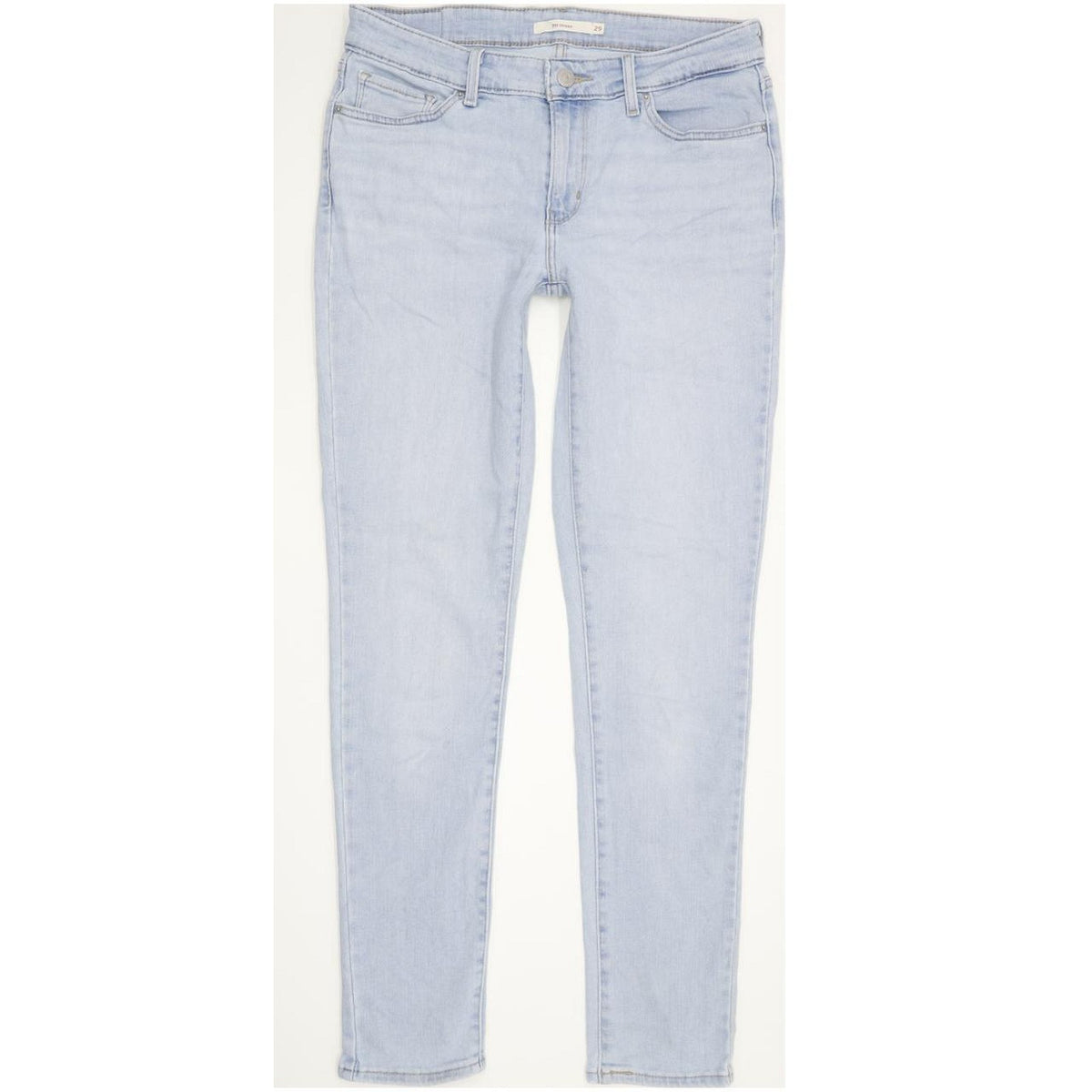 Levi's 711 Women Blue Skinny Slim Stretch Jeans W29 L29