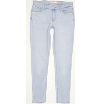 Levi's 711 Women Blue Skinny Slim Stretch Jeans W29 L29