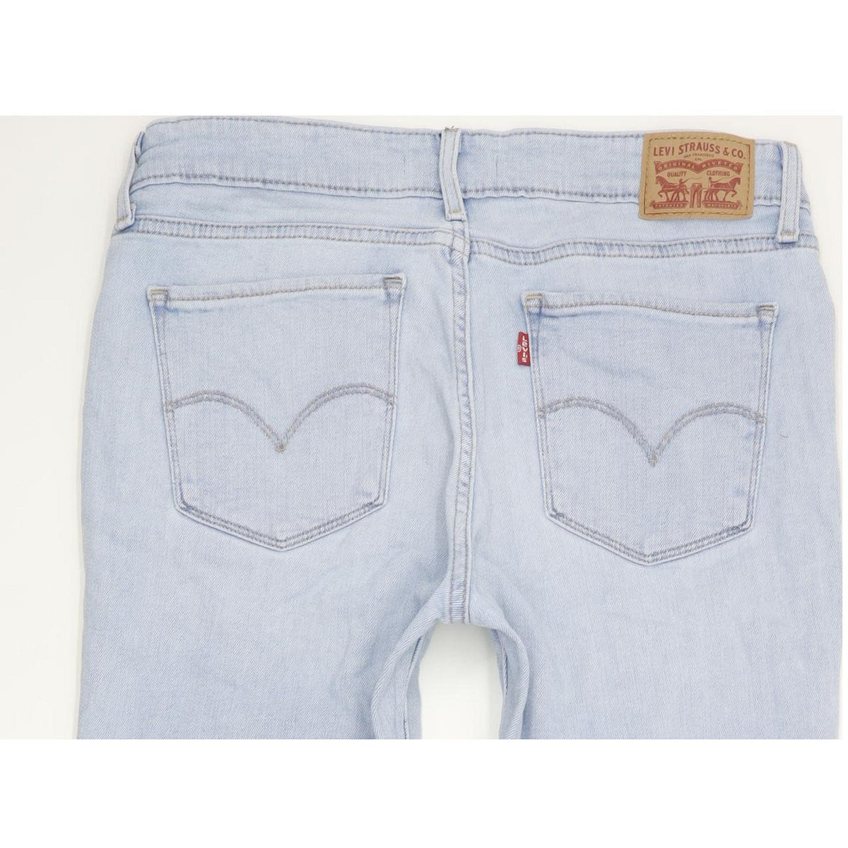Levi's 711 Women Blue Skinny Slim Stretch Jeans W29 L29