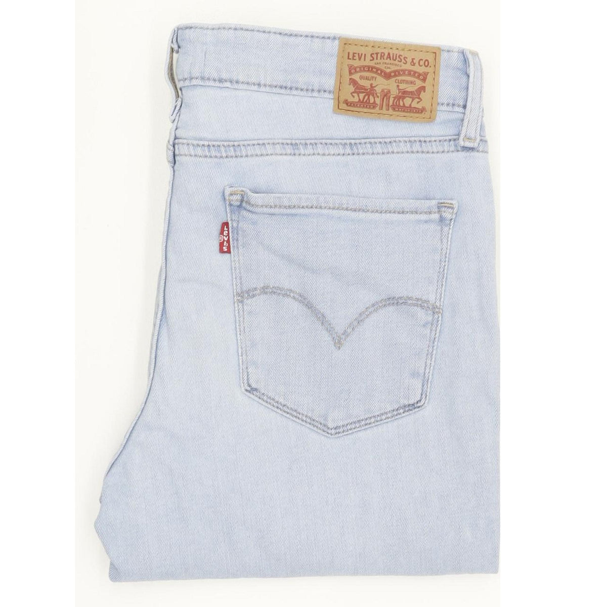 Levi's 711 Women Blue Skinny Slim Stretch Jeans W29 L29