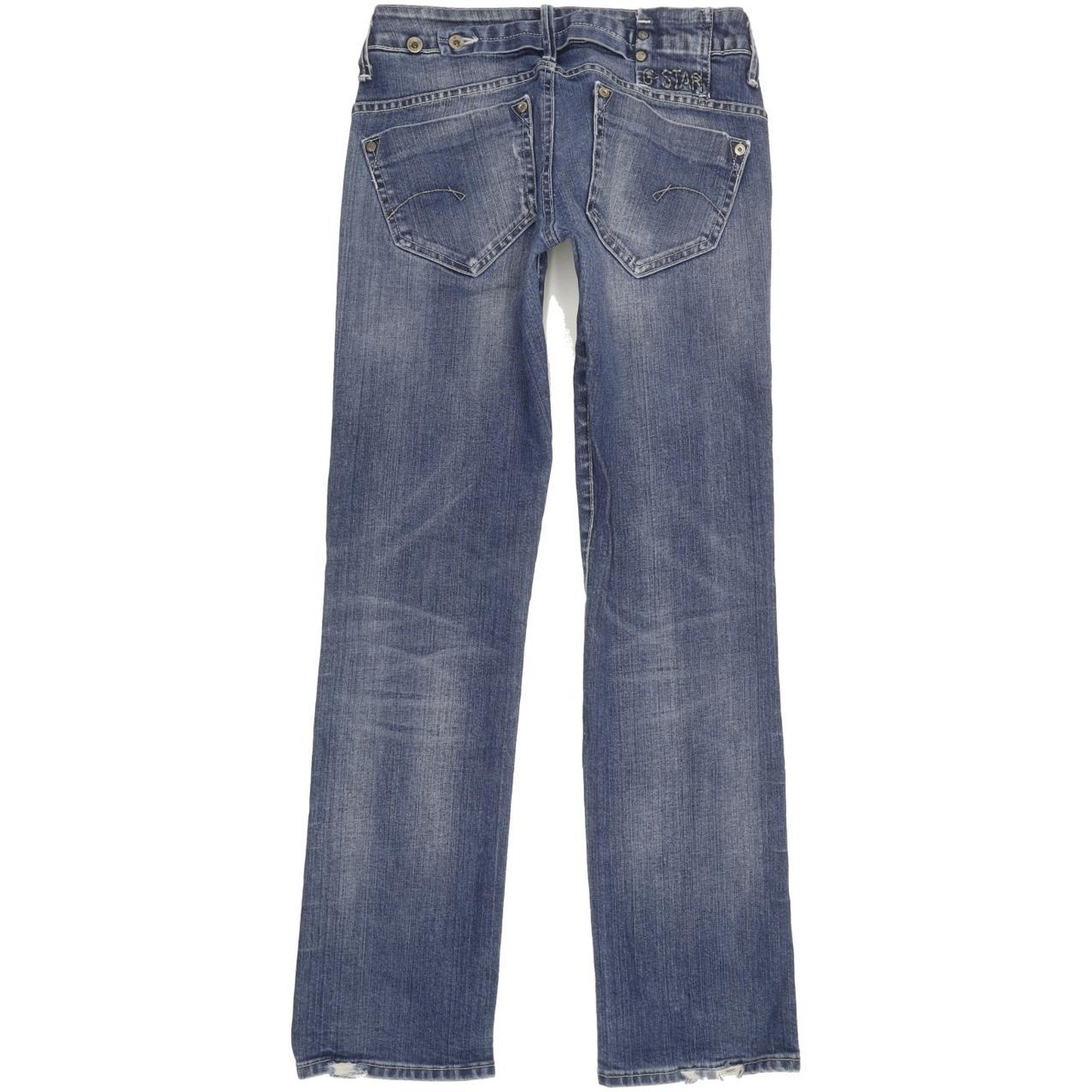 G-Star Midge Women Blue Straight Slim Stretch Jeans W29 L30