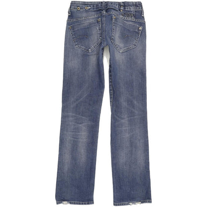 G-Star Midge Women Blue Straight Slim Stretch Jeans W29 L30
