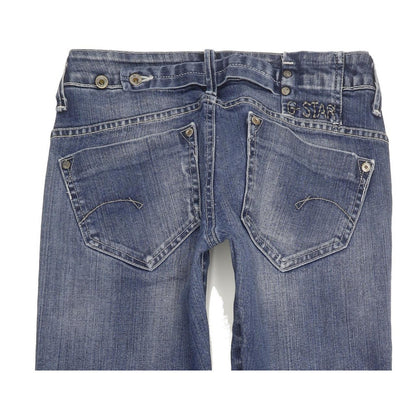 G-Star Midge Women Blue Straight Slim Stretch Jeans W29 L30