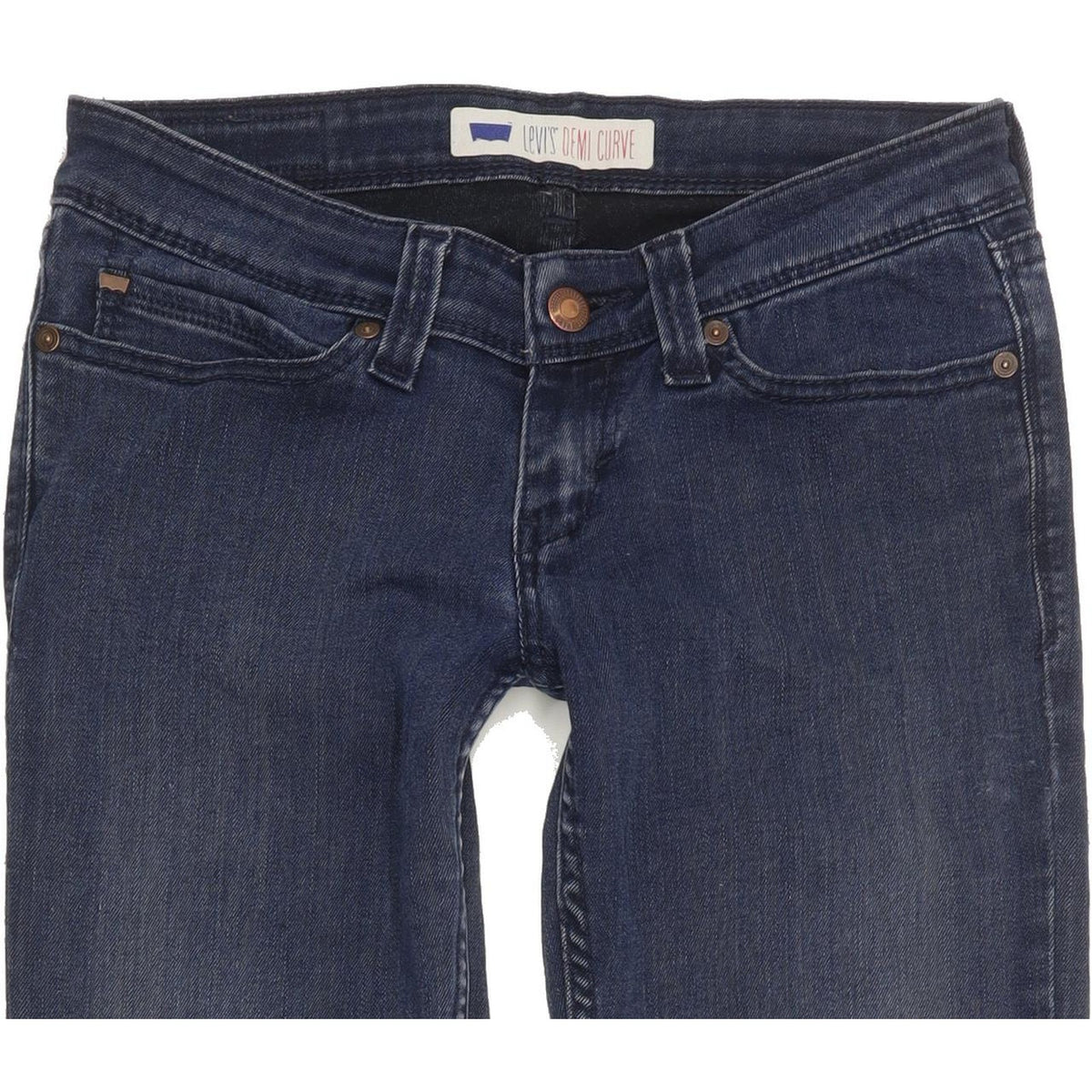 Levi's Demi Curve Women Blue Skinny Slim Stretch Jeans W27 L31