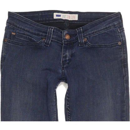 Levi's Demi Curve Women Blue Skinny Slim Stretch Jeans W27 L31