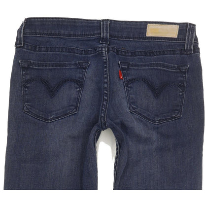 Levi's Demi Curve Women Blue Skinny Slim Stretch Jeans W27 L31