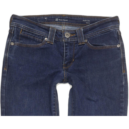 Levi's Demi Curve Women Blue Skinny Slim Stretch Jeans W27 L30