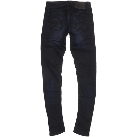 G-Star Lynn Women Navy Skinny Slim Stretch Jeans W26 L31