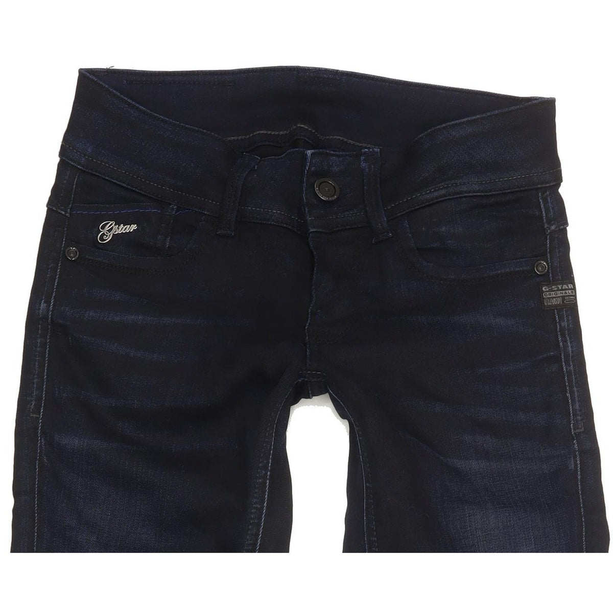G-Star Lynn Women Navy Skinny Slim Stretch Jeans W26 L31